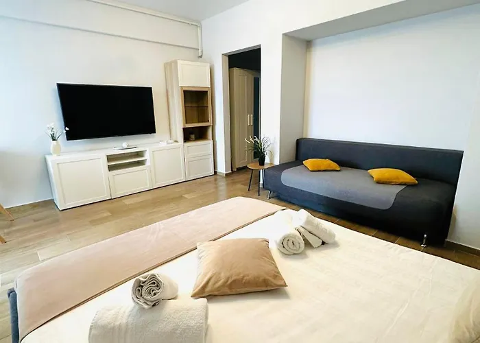 & Studiouri Melia Lägenhet Eforie Nord